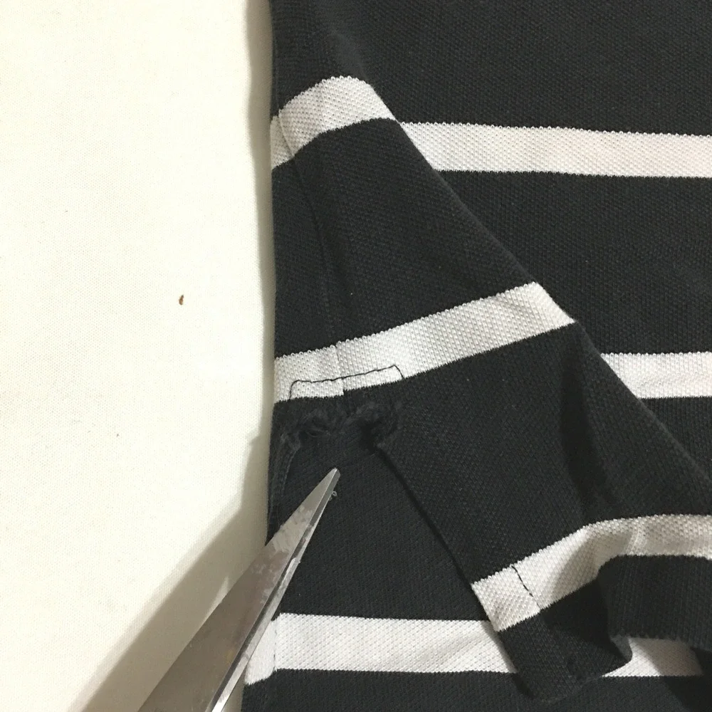 Polo Ralph Lauren Polo Shirt Mens 2XL Black Striped Preppy